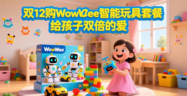 双12购WowWee智能恐龙Miposaur，送迪士尼书包和车载吸尘器