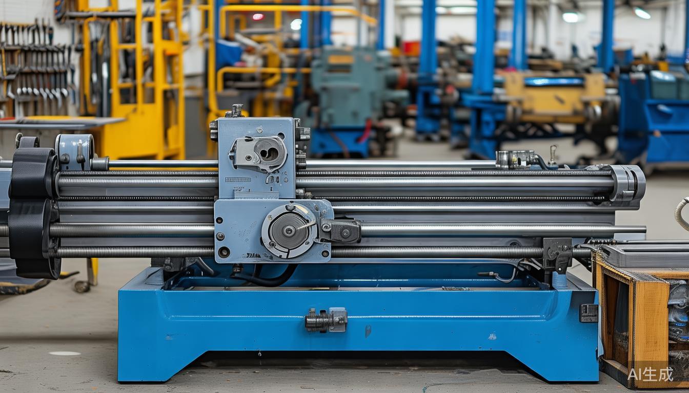 落锤及摩擦压力机1和2的输入结构与运动控制解析