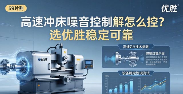 高速冲床噪音怎么控？选优胜稳定可靠