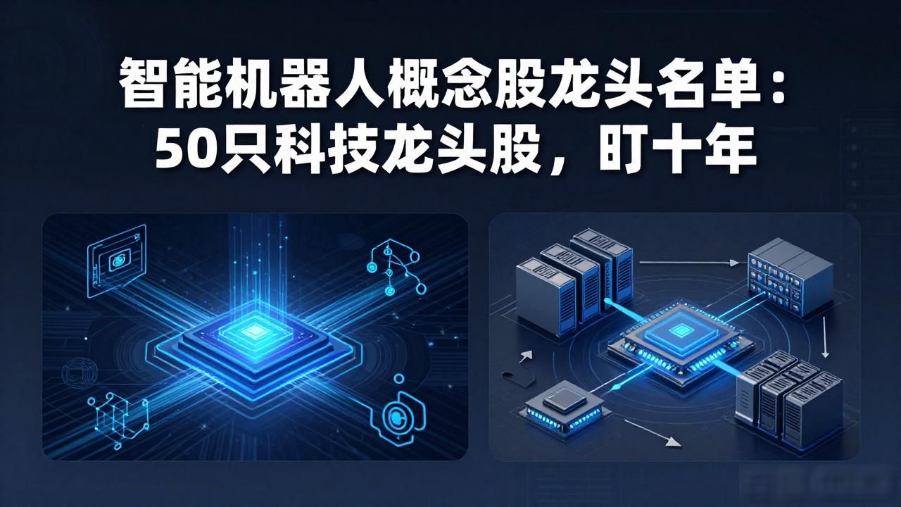 智能机器人概念股龙头名单：50只科技龙头股，盯十年