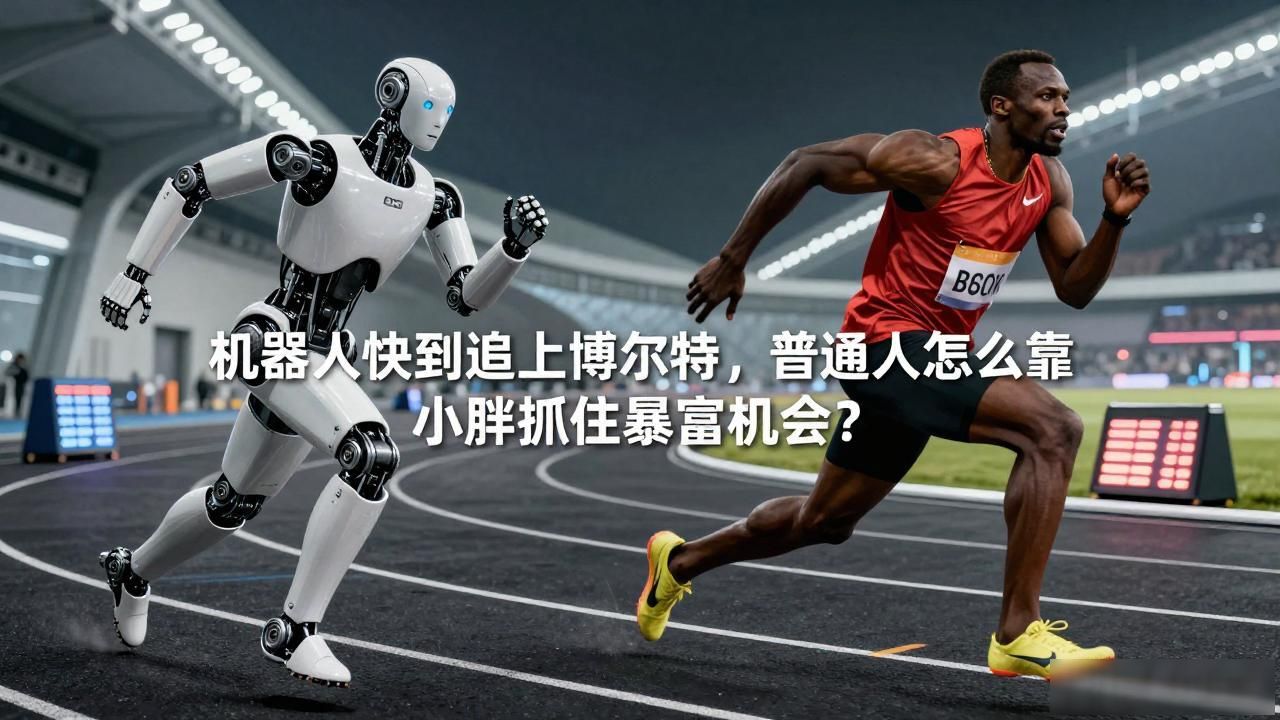 机器人快到追上博尔特，普通人怎么靠小胖抓住暴富机会？