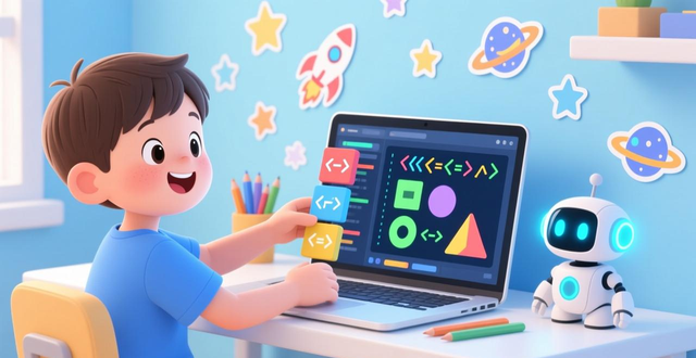 成都童程童美：3-18岁少儿编程教育，图形化编程提升能力