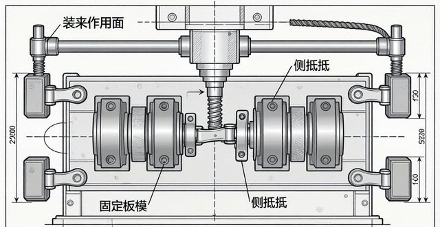 冲压装置快速换模技术：上模组与下模组的定位快锁机构