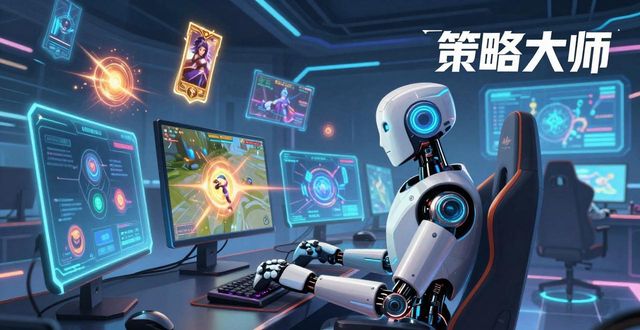 QQ游戏智能机器人，陪你打游戏当策略大师