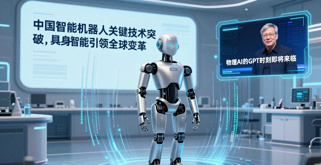 中国智能机器人关键技术突破，具身智能引领全球变革