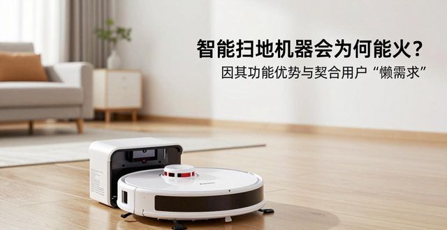 智能扫地机器人为何能火？因其功能优势与契合用户‘懒需求’