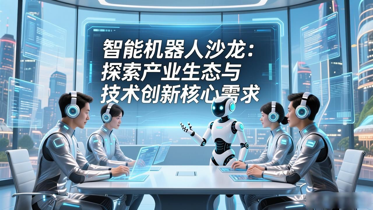 智能机器人沙龙：探索产业生态与技术创新核心需求