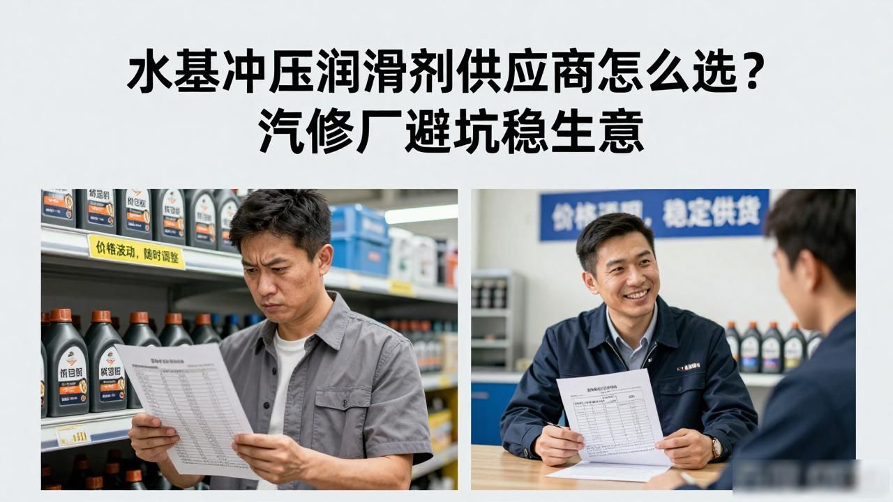 水基冲压润滑剂供应商怎么选？汽修厂避坑稳生意