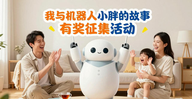智能机器人小胖：家庭欢乐源泉，压力化解神器，沟通桥梁担当