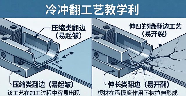 冷冲压工艺与模具设计教学课件 胀形 翻边 缩口_冲压工艺与模具设计 课件