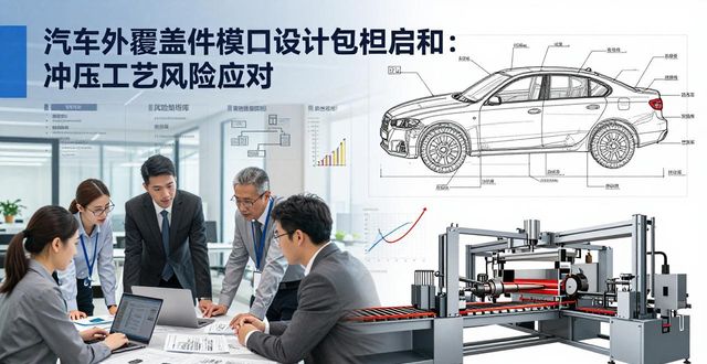汽车外覆盖件模具设计 冲压工艺客户必看