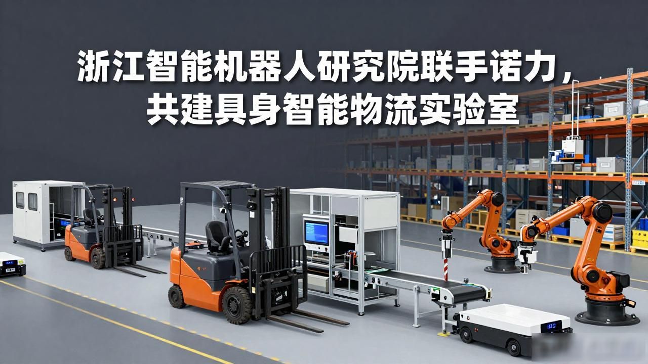 浙江智能机器人研究院联手诺力，共建具身智能物流实验室
