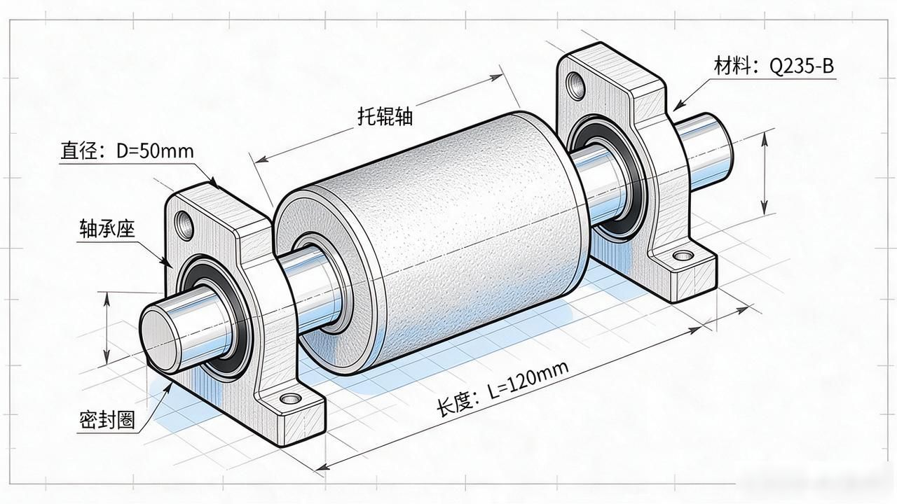 钢塑复合托辊主体模具咋设计？提升托辊质量看这里