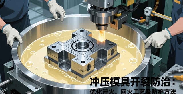 冲压模具开裂防治：优化淬火、回火工艺及防护方法