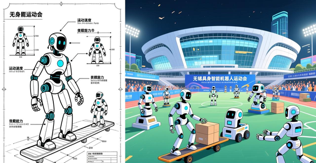 无锡首届具身智能机器人运动会开幕，多款机器人成明星