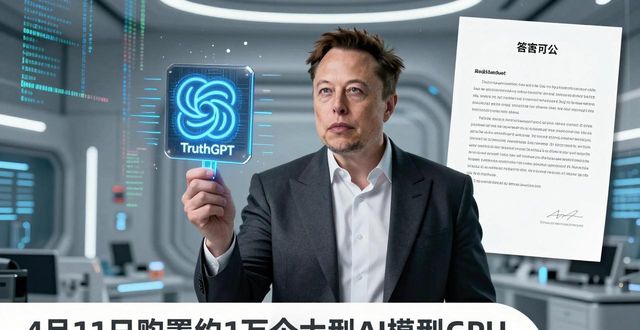 马斯克推TruthGPT聊天机器人，称探寻宇宙真理