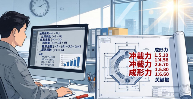 冲压工艺与模具设计要点：分析工艺性、定方案及算参数