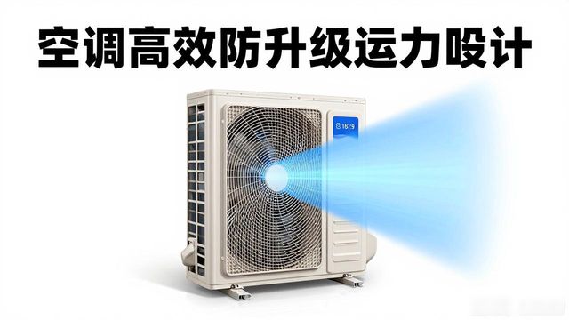 空调高温不制冷？封闭机位让制冷量衰减20%，耗电增36%