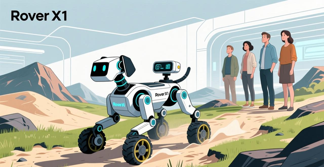 全球首款家庭智能体机器人Rover X1发布，售价亲民功能强