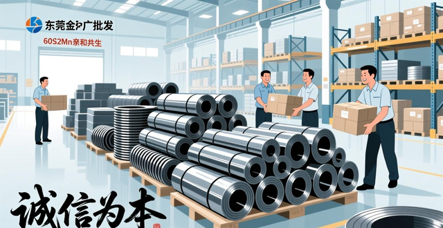 东莞金广批发60si2mn耐冲压弹簧钢带等碳钢材料，库存足