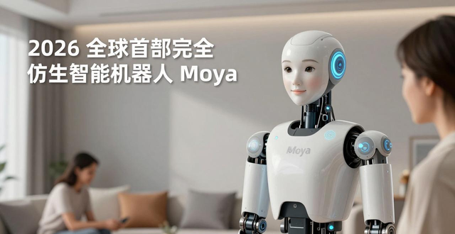 仿生机器人蜡像级质感情感交互技术_全球首款完全仿生具身智能机器人Moya_最先进的智能机器人