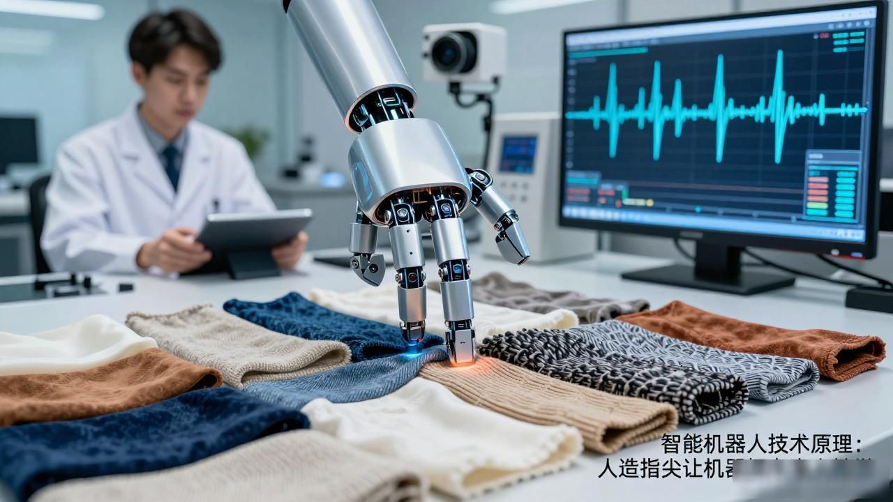 智能机器人技术原理：人造指尖让机器人拥有真人触觉