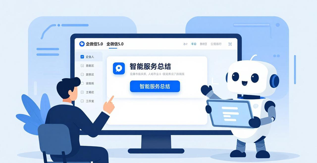 企业微信AI办公功能更新_微信群聊智能机器人_企业微信5.0智能搜索智能总结智能机器人