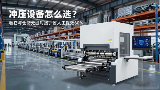 冲压设备怎么选？看它与仓储无缝对接，省人工提效60%