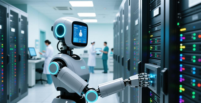 医院能用智能服务机器人干啥？接待、引路、排队导诊全搞定