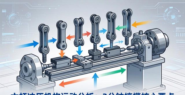 六杆冲压机构运动分析：3分钟搞懂核心要点