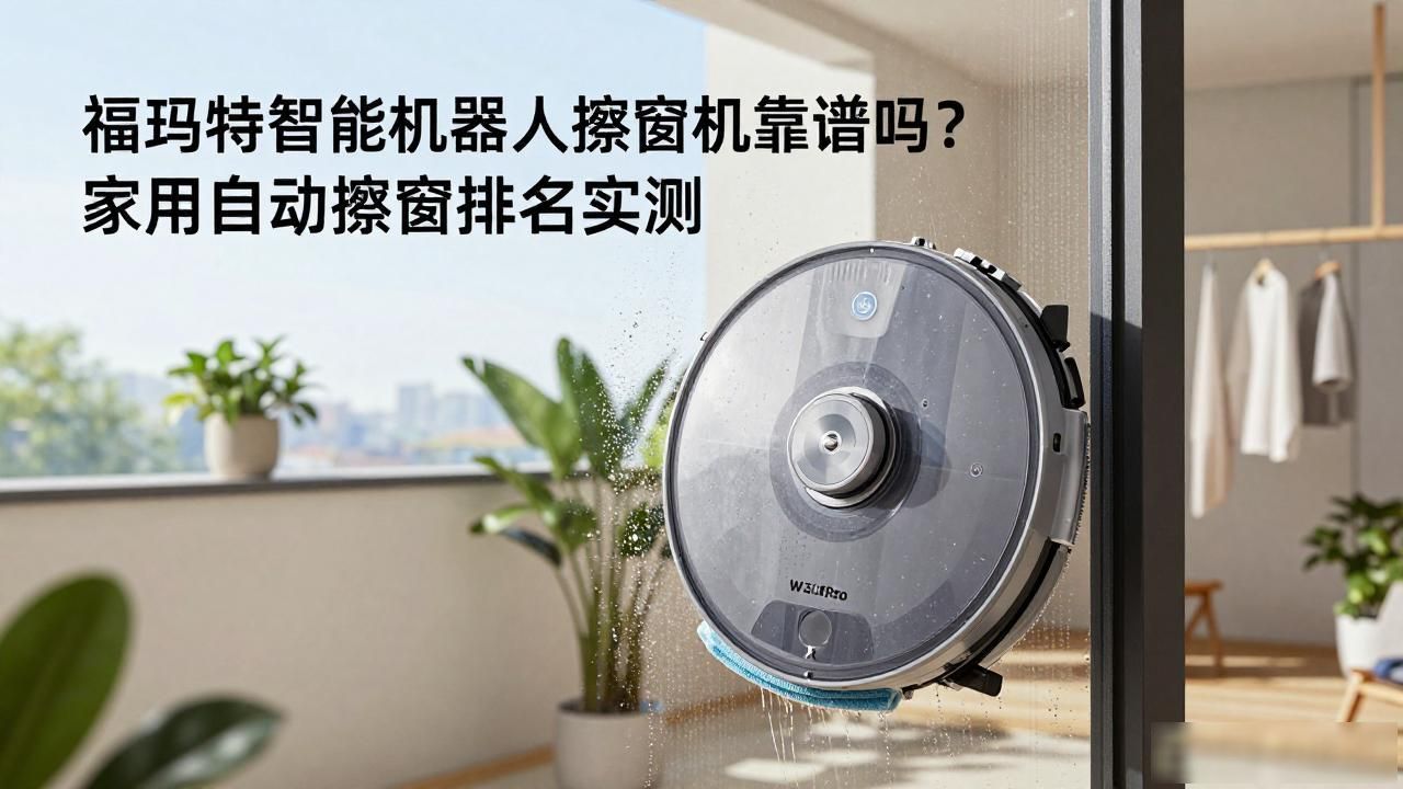 福玛特智能机器人擦窗机靠谱吗？家用自动擦窗排名实测