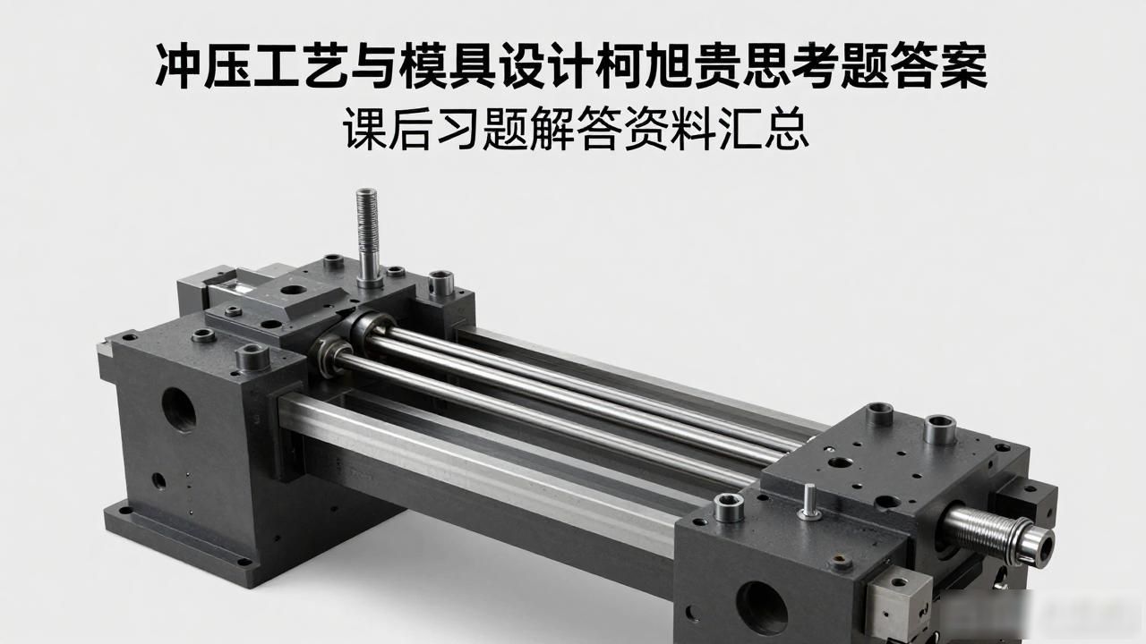 冲压工艺与模具设计柯旭贵思考题答案 课后习题解答资料汇总