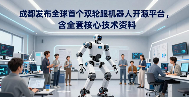 成都发布全球首个双轮足机器人开源平台，含全套核心技术资料