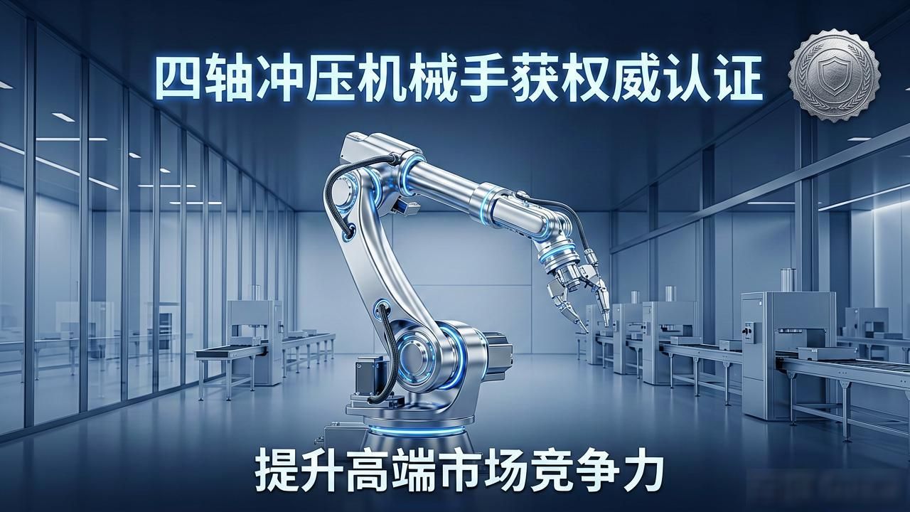 四轴冲压机械手获权威认证，提升高端市场竞争力