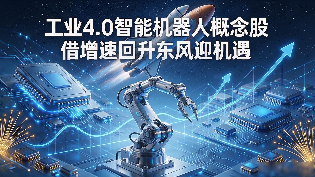 工业4.0智能机器人概念股 借增速回升东风迎机遇