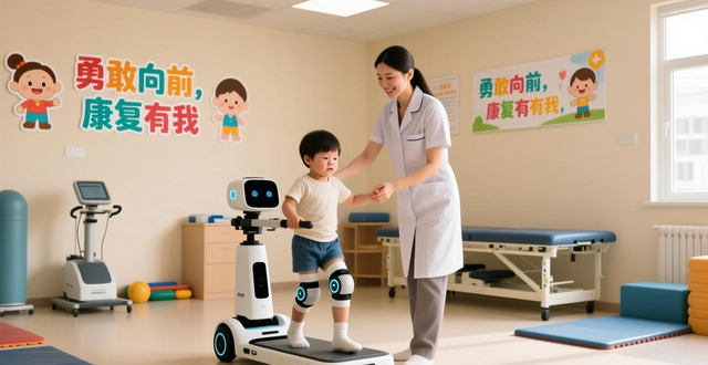 儿童专用智能机器人助DMD患儿重新站立行走，太牛了