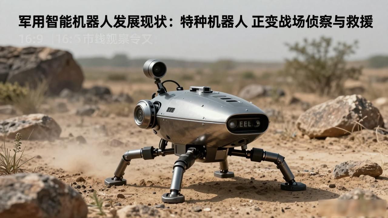 军用智能机器人发展现状：特种机器人正改变战场侦察与救援