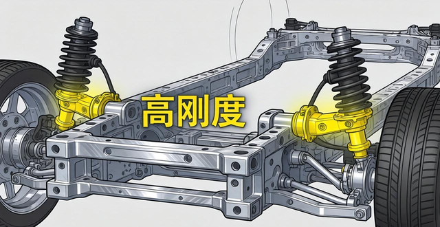 汽车底盘悬架臂材质对比：为何高档车也用钢制冲压件