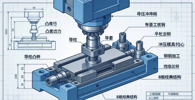 钣金加工冲压模具核心结构及8板经典结构介绍