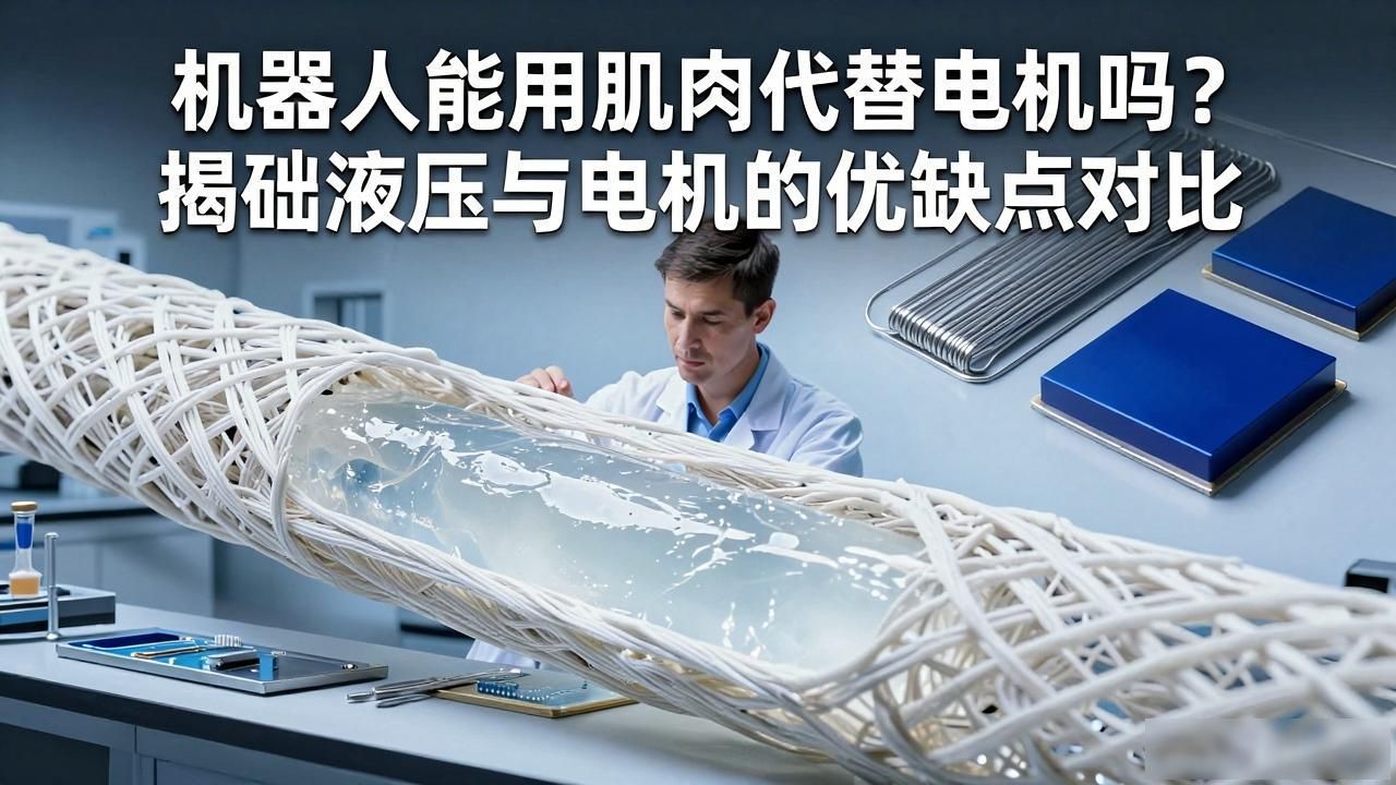 机器人能用肌肉代替电机吗？揭秘液压与电机的优缺点对比