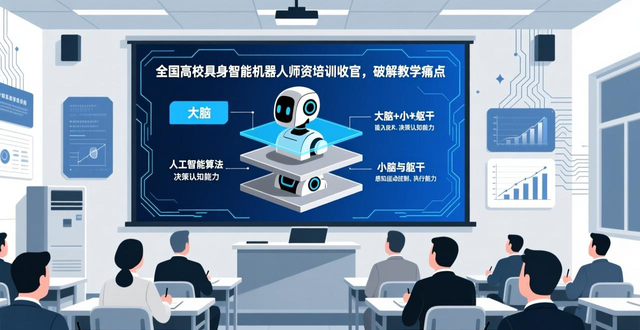 全国高校具身智能机器人师资培训收官，破解教学痛点