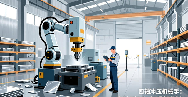 四轴冲压机械手：高效冲压自动化，多场景应用超省心
