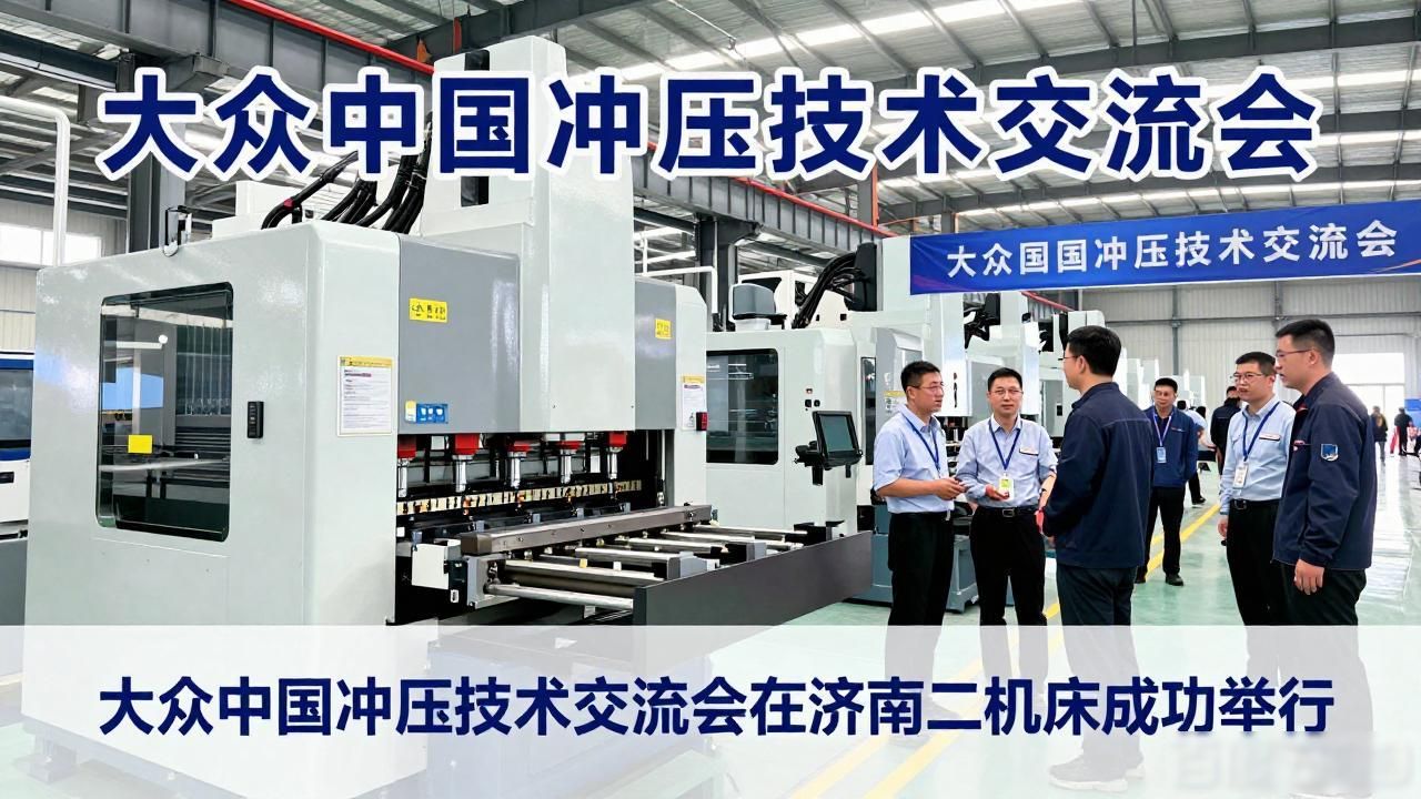 大众中国冲压技术交流会 济南二机床JIER设备 冲压装备技术趋势_南京金龙客车 济二冲压机床
