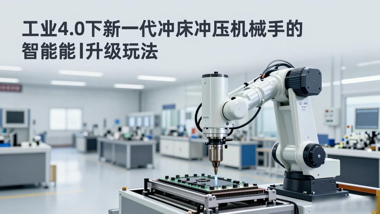 工业4.0下新一代冲床冲压机械手的智能化升级玩法