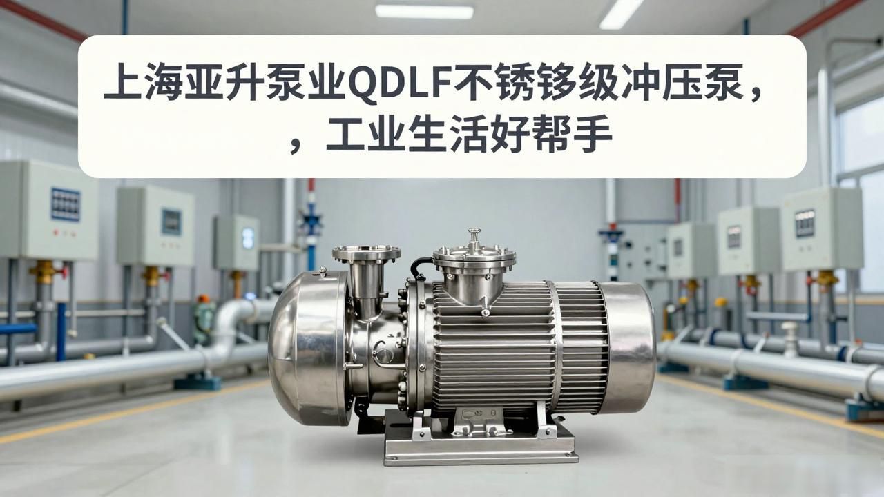 上海亚升泵业QDLF不锈钢多级冲压泵，工业生活好帮手