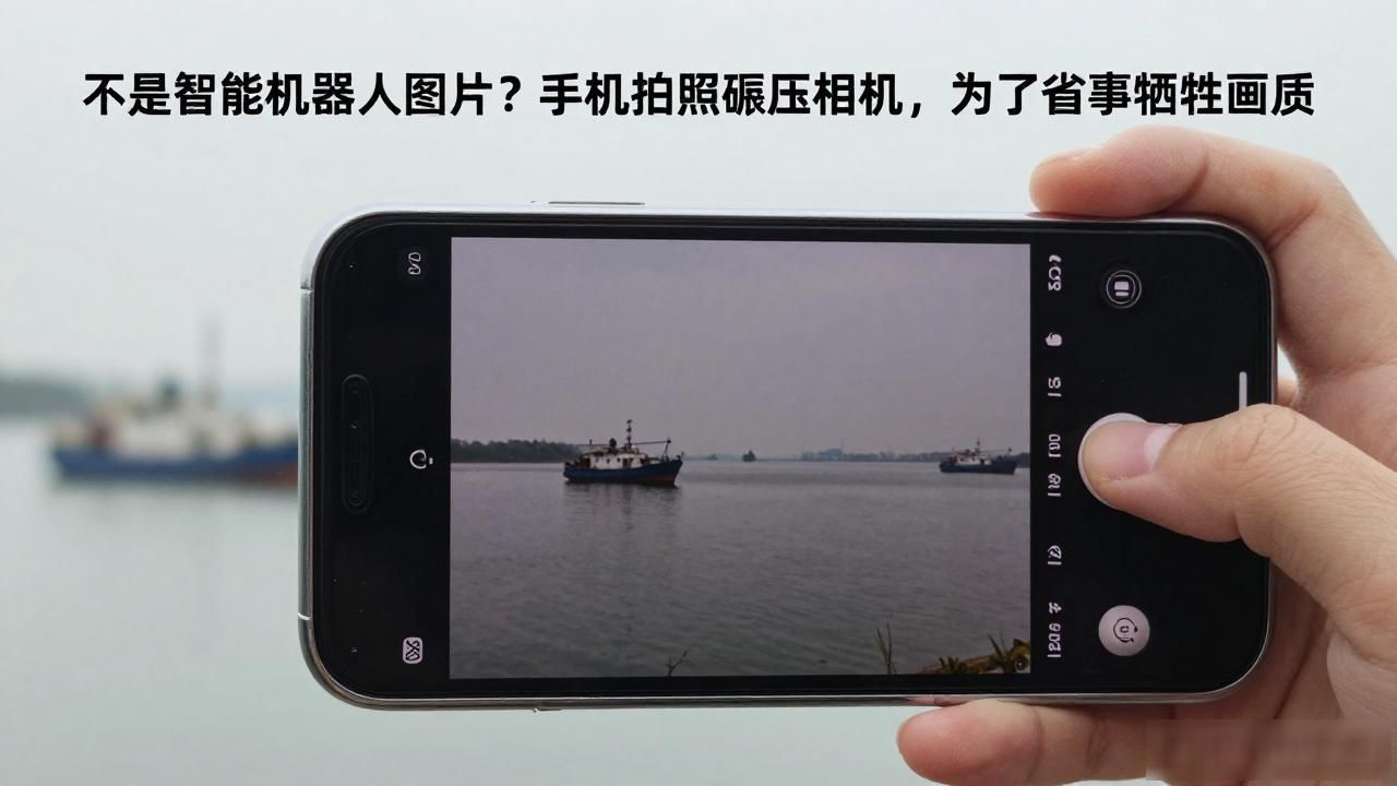 不是智能机器人图片？手机拍照碾压相机，为了省事牺牲画质