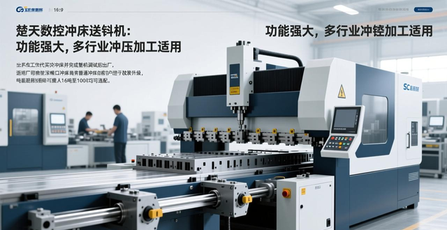 楚天数控冲床送料机：功能强大，多行业冲压加工适用