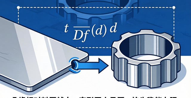 拉深工艺介绍：平板毛坯如何变开口空心件及应用分类