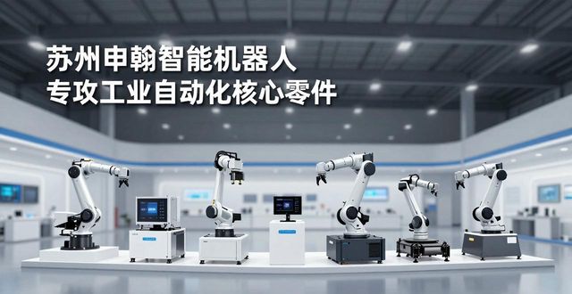 苏州申翰智能机器人 专攻工业自动化核心零件
