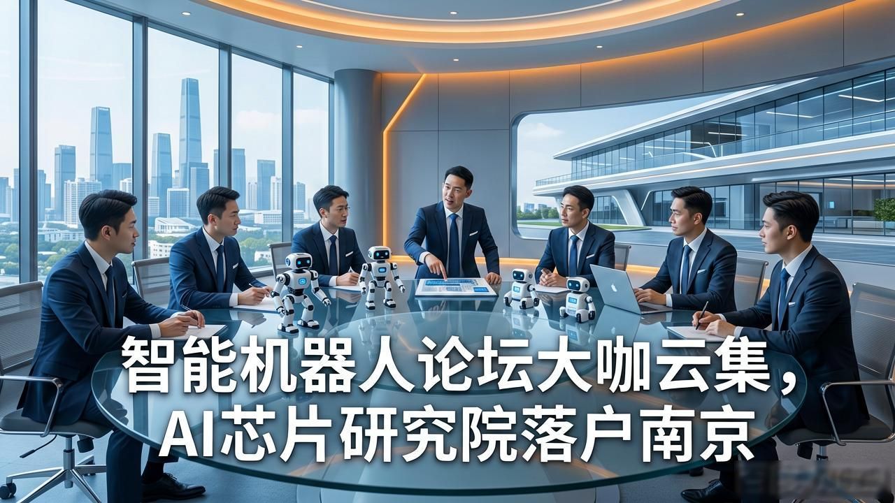 智能机器人论坛大咖云集，AI芯片研究院落户南京